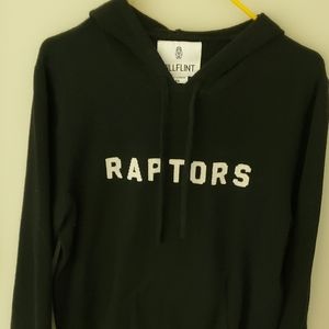 Black Hillflint Cashmere Toronto Raptors Hoodie